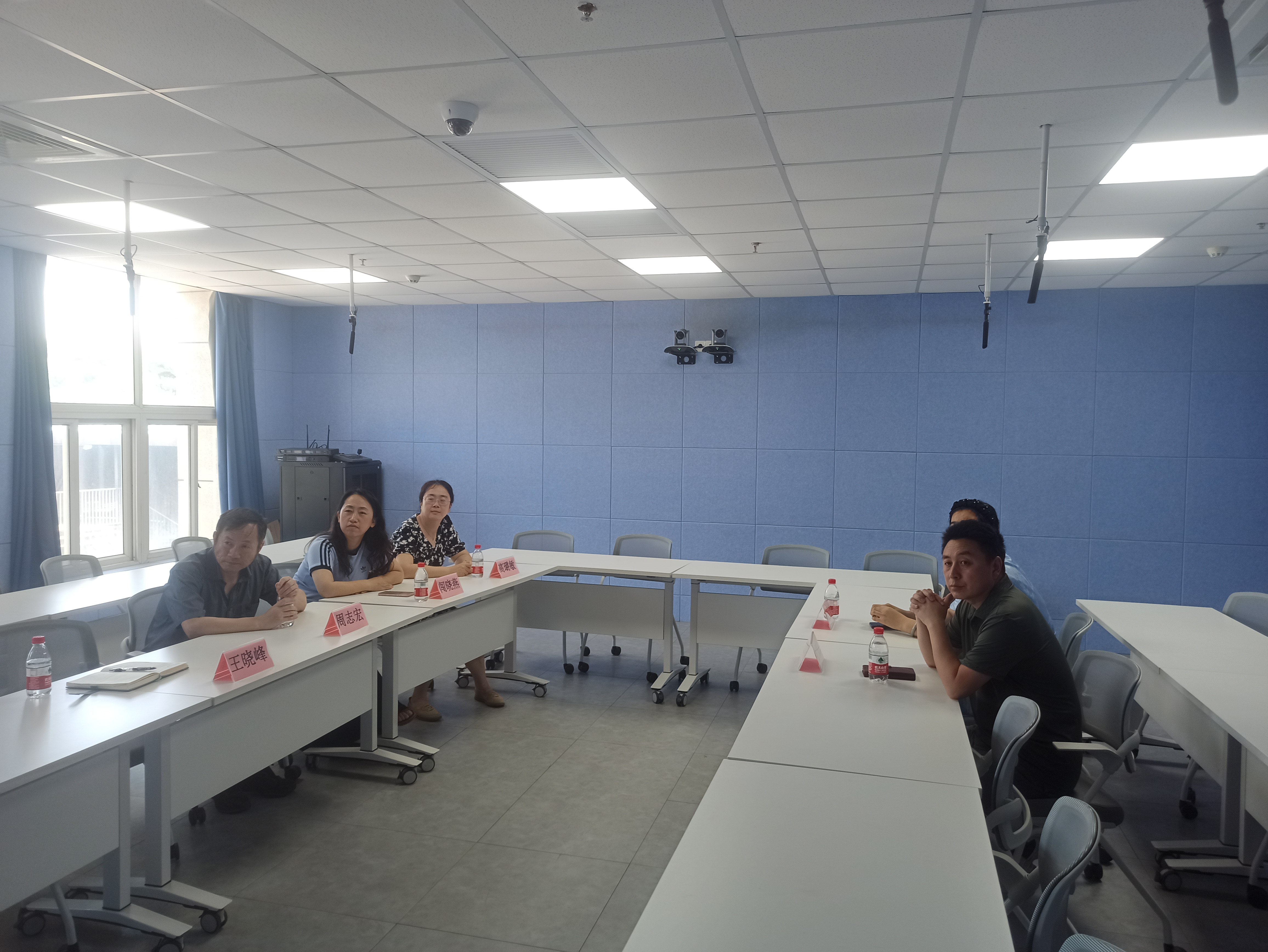 学（研）工部（处）与基建办联合走访上海震旦职业学院