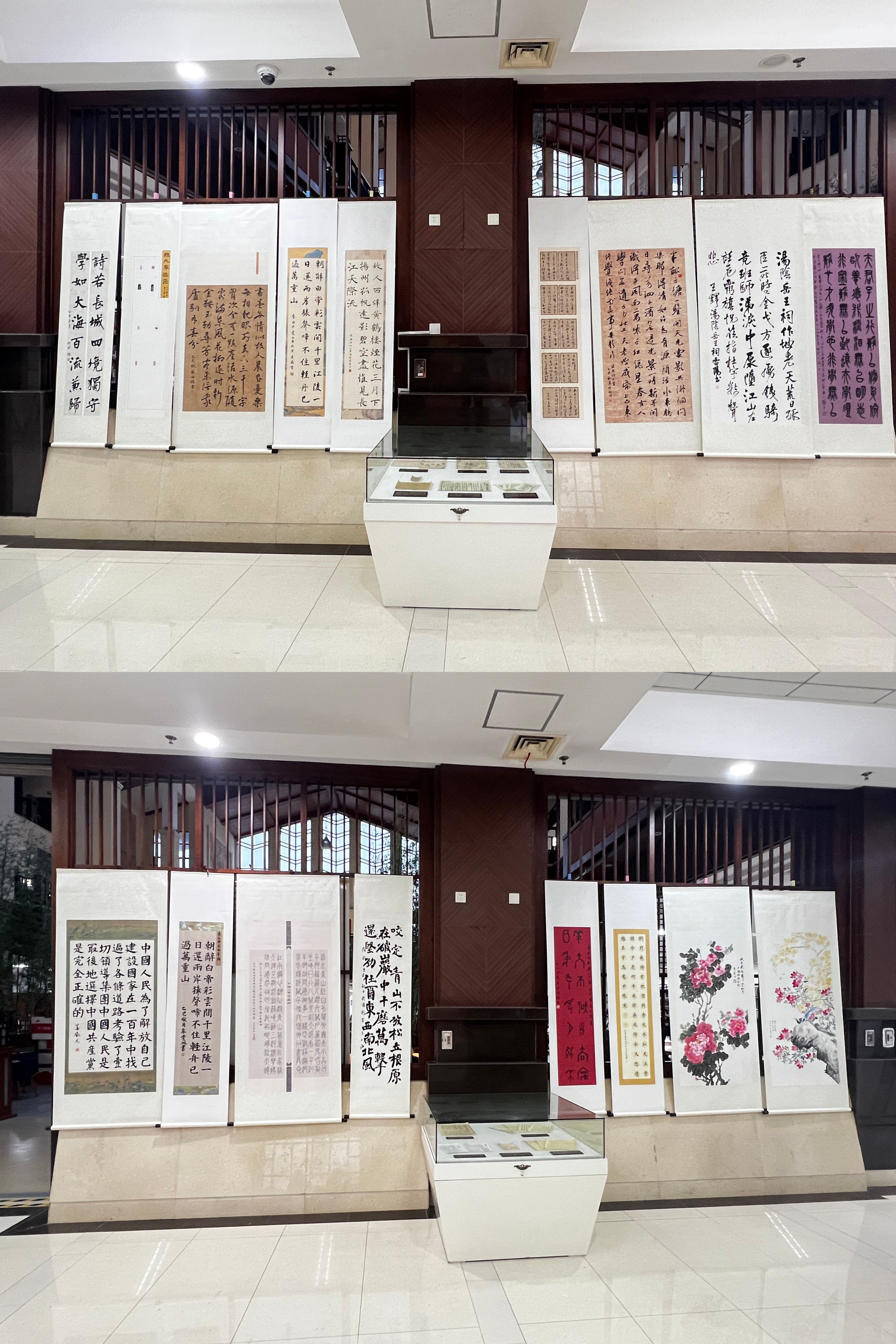上海政法学院第十五届“翰墨书香”书画展正式开展